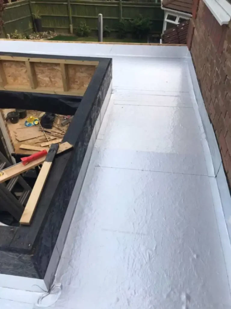 Tapered Warm Roof - spider roofer solution
