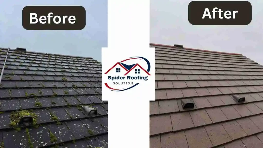 Case Study: Roof Cleaning and Restoration by Spider Roofing Solutions in West London 1 Roof Cleaning and Restoration by Spider Roofing Solutions in West London